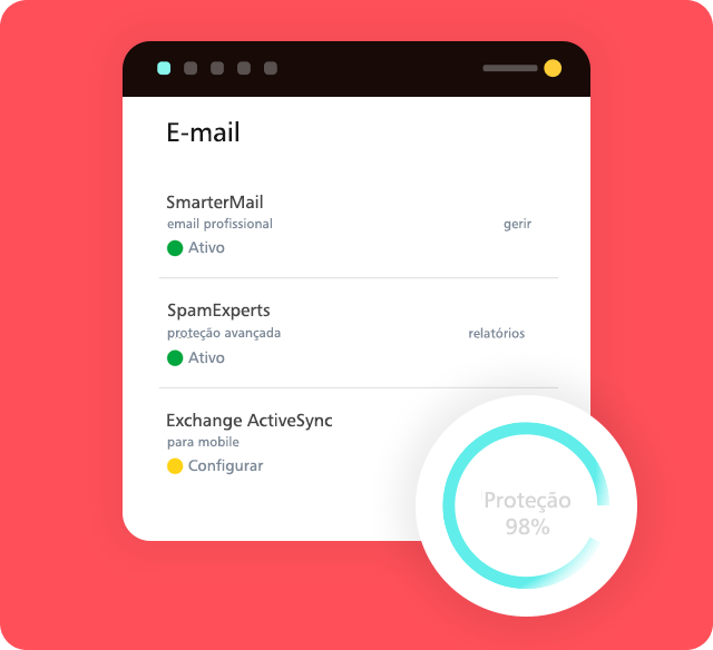 Alojamento de Email